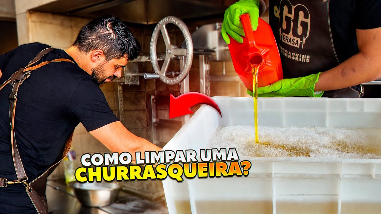 COMO LIMPAR uma CHURRASQUEIRA? Tutorial completo de limpeza das grelhas 