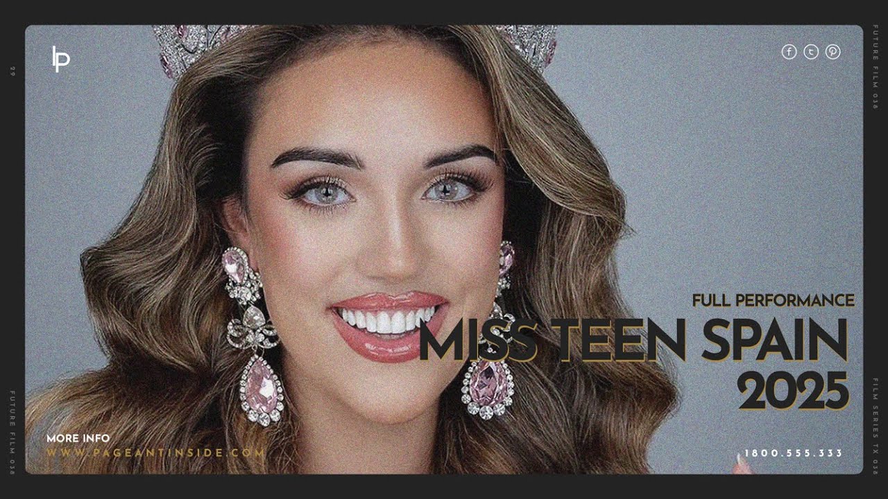 FULL PERFORMANCE | MISS TEEN SPAIN 2025 | AMANDA NIETO DOLZ