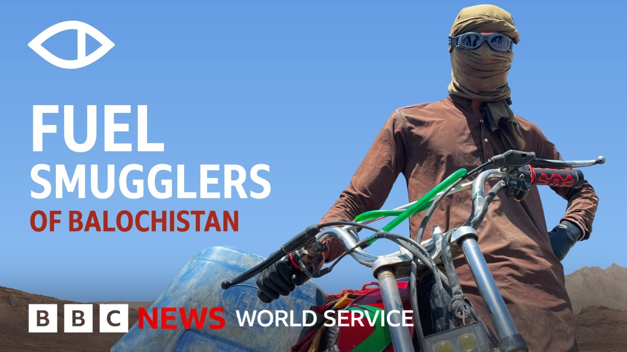 Bikers risking their lives to smuggle fuel from Iran into Pakistan - BBC World Service Documentaries