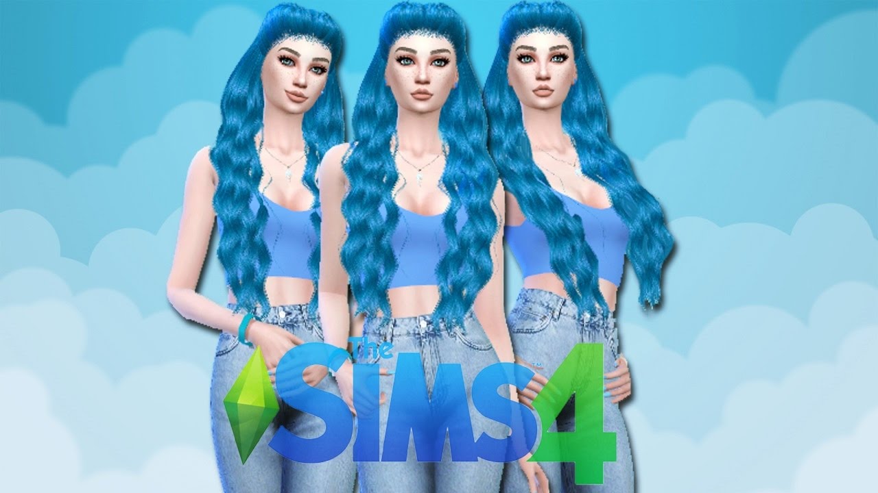 The Sims 4 | Create a Sim- Blue Girl