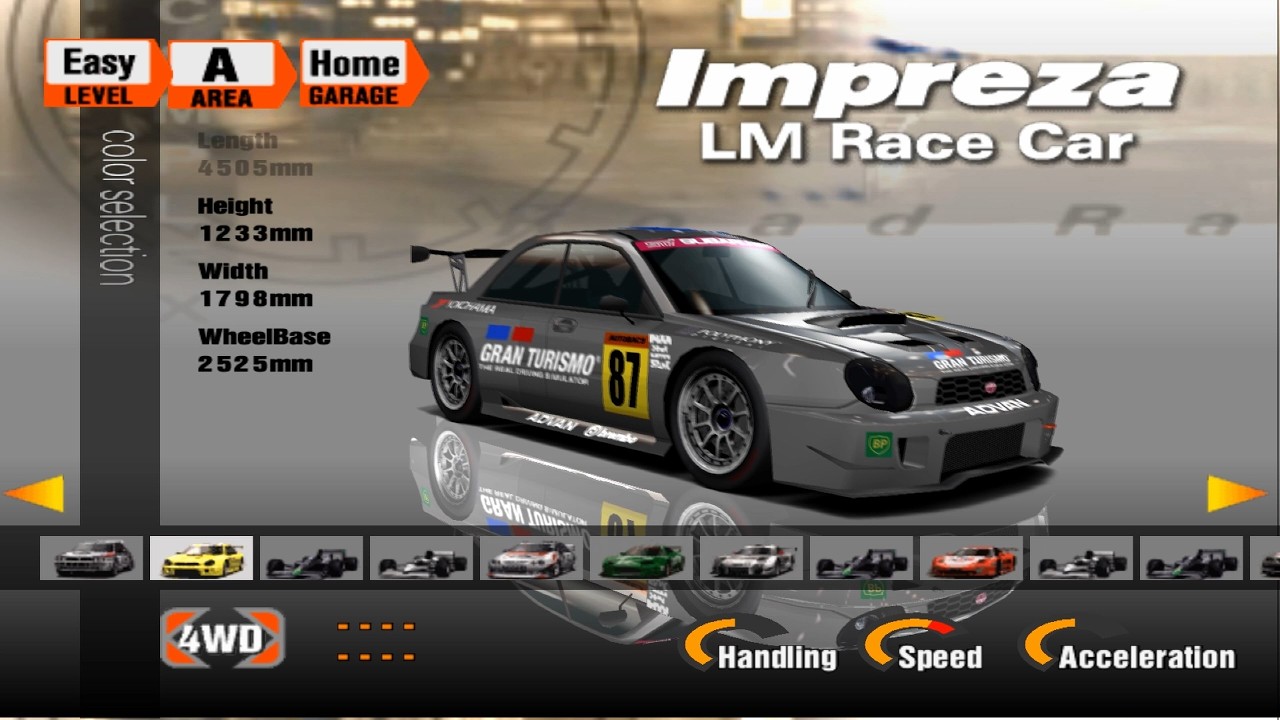 Gran Turismo 3: A-Spec Arcade Mode Single Race Easy Area A Trial Mountain | PlayStation 2