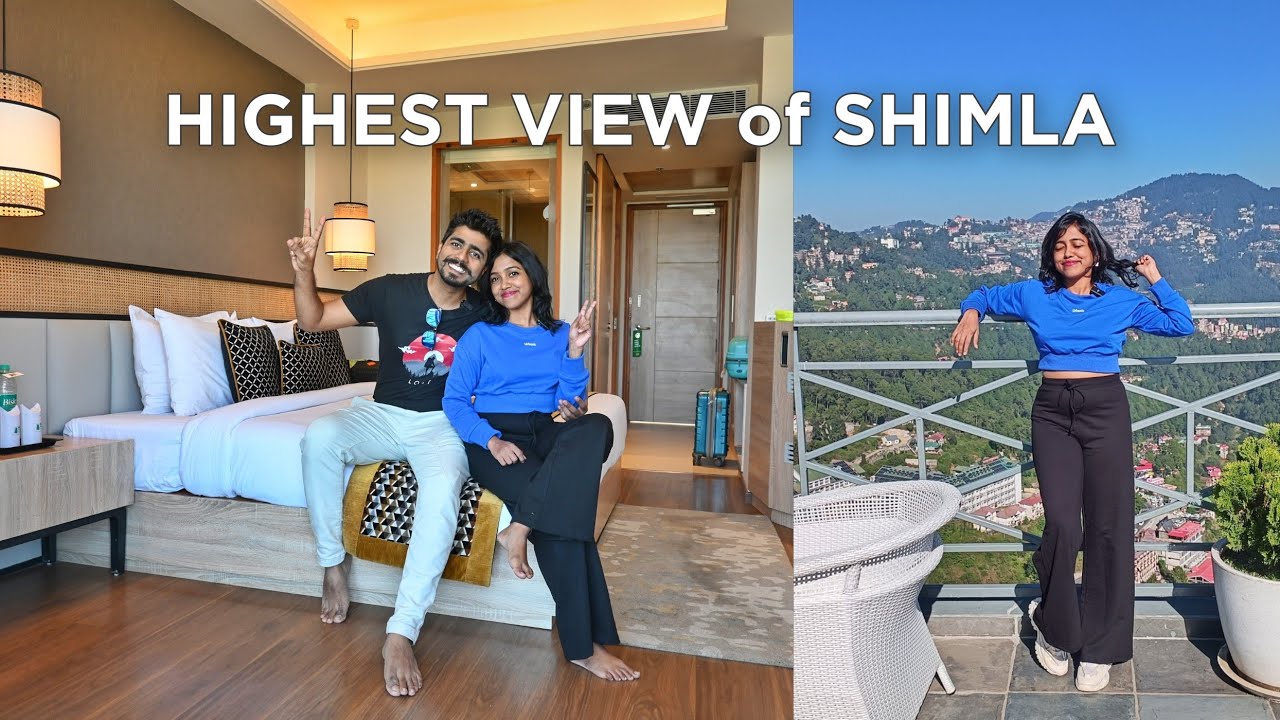 SHIMLA KA AISA VIEW AUR KAHI NAHI MILEGA 😍 Best Hotel in Shimla for Couples, Family | Anagha Mirgal