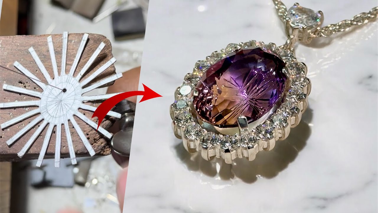 Joyas hechas a mano EL ESPLENDOR DEL AMETRINO