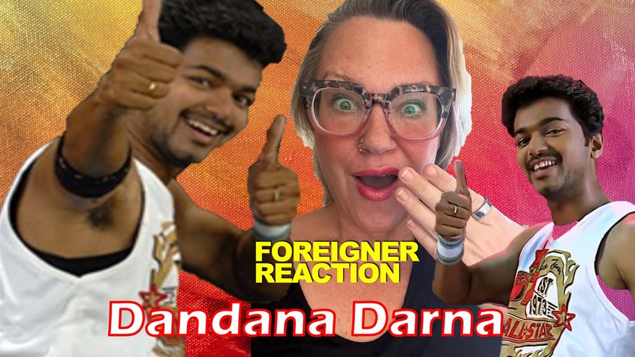 Dandana Darna Video Song Reaction | Vijay Thalapathy | 2 Foreign Friends @NicoleInIndia #vijay