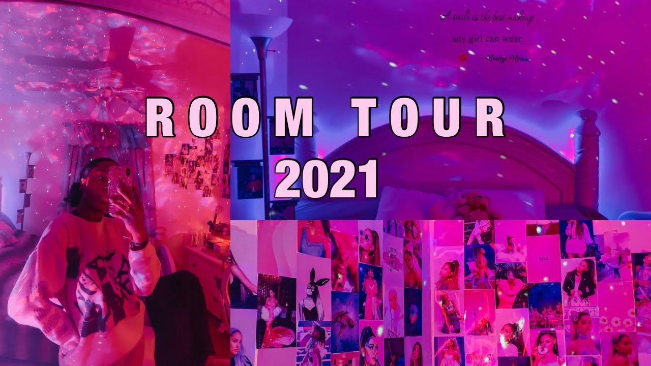 my 2021 room tour!! *ariana grande inspired* ♡