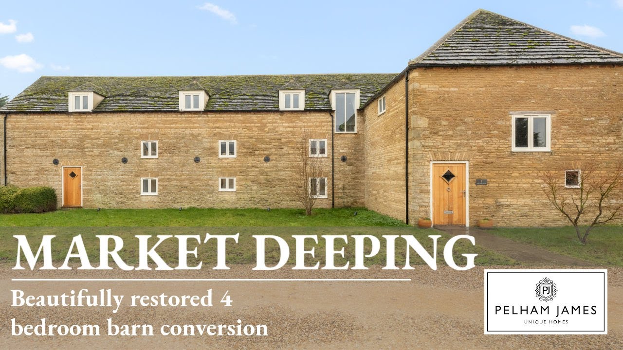 A Grade II Listed Barn Conversion | A Beautifully Restored Heritage Home in Market Deeping, Lincs