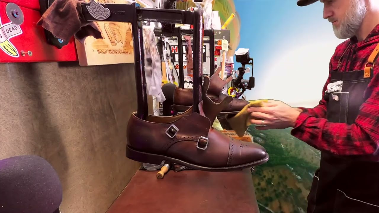OG of ASMR Shoe Shine | Jason Dornstar #shineyourdangshoes #asmrshoeshine Bob Ross of Shoe Shine