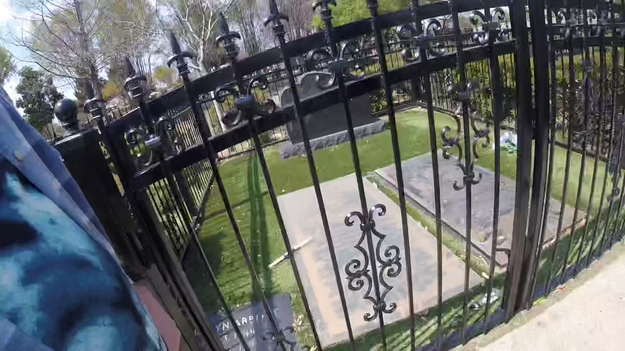 Dimebag Darrell & Vinnie Paul of Pantera gravesite.