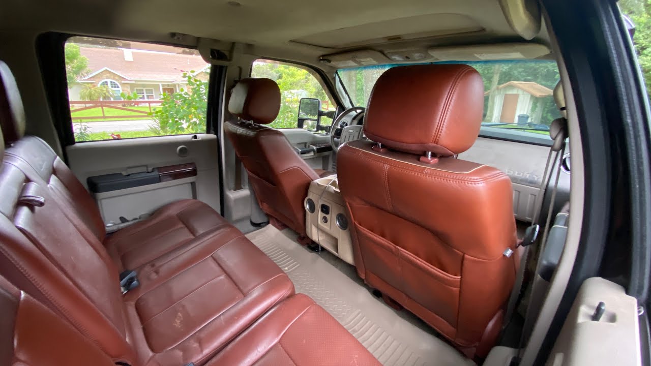 Interior swapping my Cummins swapped Ford. air conditioned seats.