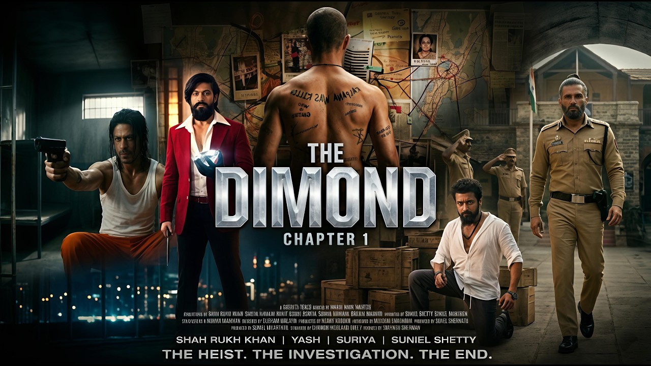 The dimond chapter 1 (2026) Trailer | shah ruk khan ,sunil Shetty ,yash Surya Amir Khan Chapter 1
