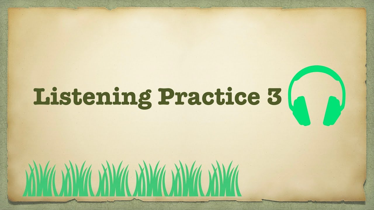 Listening English Practice 3: CET 4 basic vocabulary.