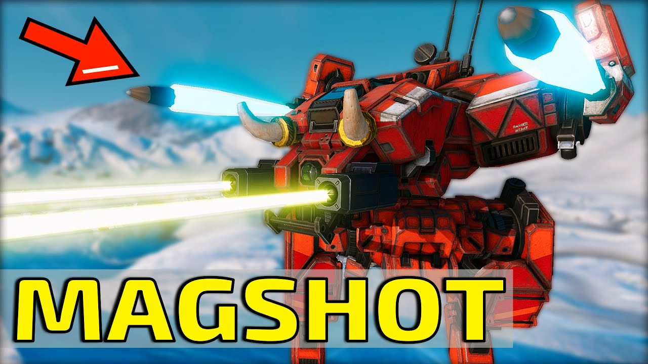 MAGSHOTS are GREAT with a -50% COOLDOWN! - Mechwarrior Online (LCT-3V)