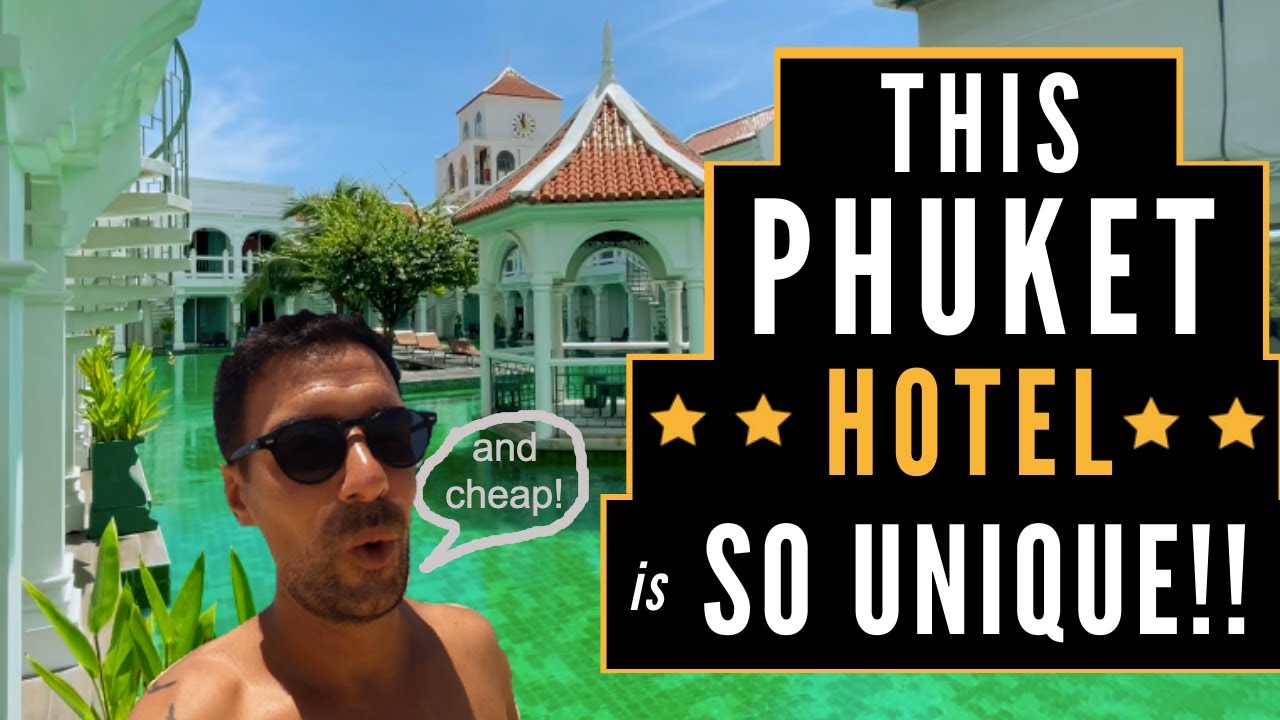 THIS HOTEL IN PHUKET IS SO UNIQUE! Supicha pool access hotel | Phuket sandbox sha+ plus | Thailand