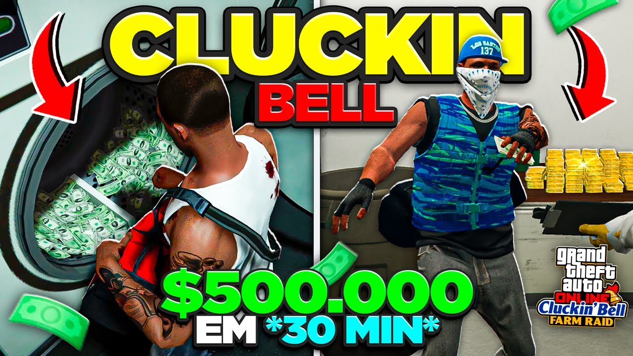 COMO FAZER O GOLPE DO VICENT (CLUCKIN BELL) MAIS RÁPIDO no GTA ONLINE Ep 19