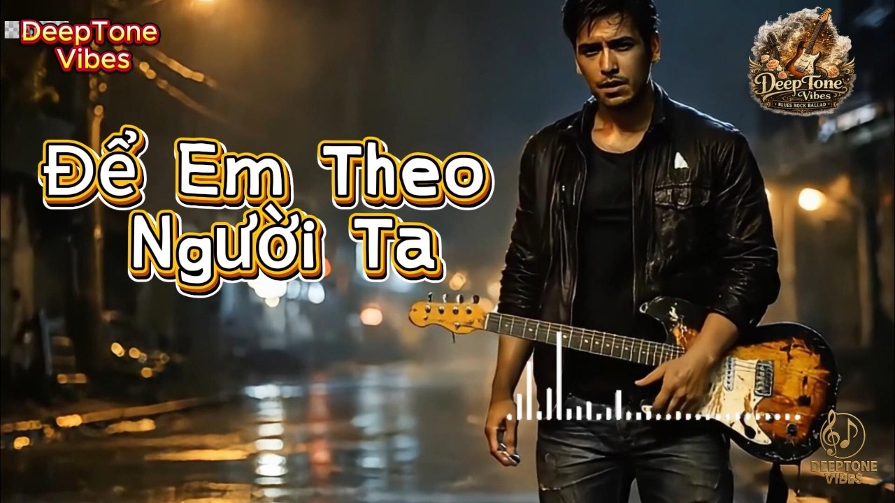 ĐỂ EM THEO NGƯỜI TA | Blues Rock Ballad Buồn | DeepTone Vibes | Nhạc Tâm Trạng Cực Đau