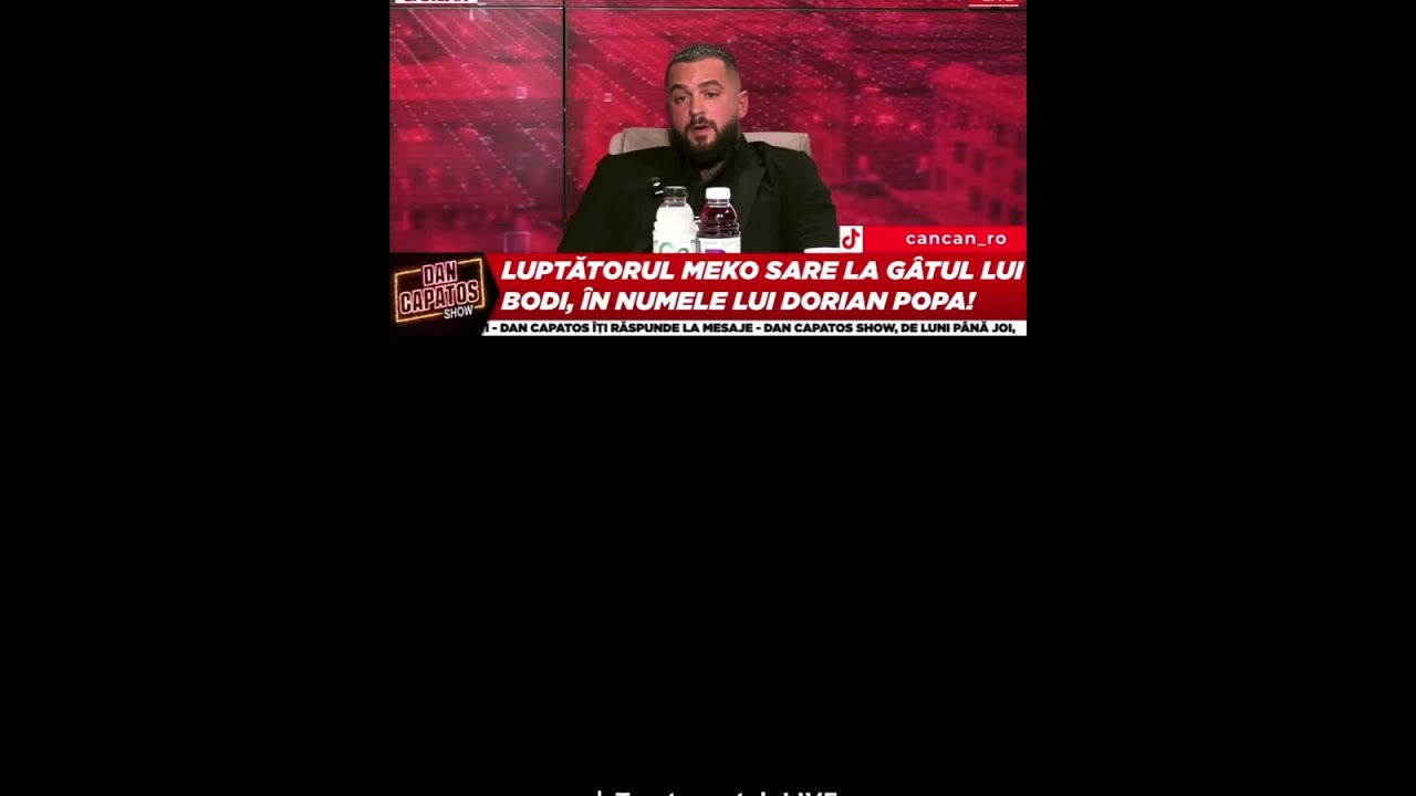 Meko se lauda la cancan ca are multe familii de mafioti in spate