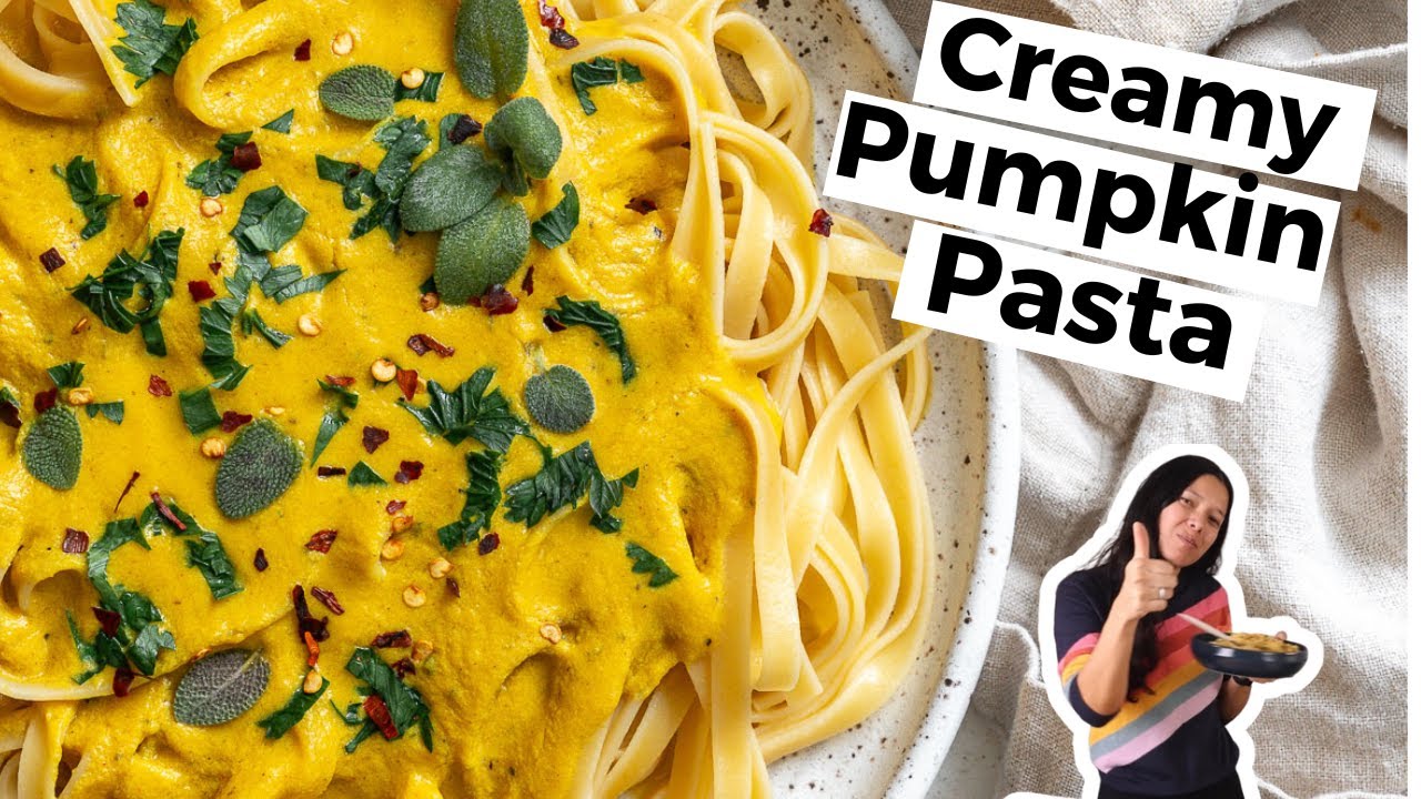 Creamy Pumpkin Pasta | Easy Fall Recipe 🎃🍂