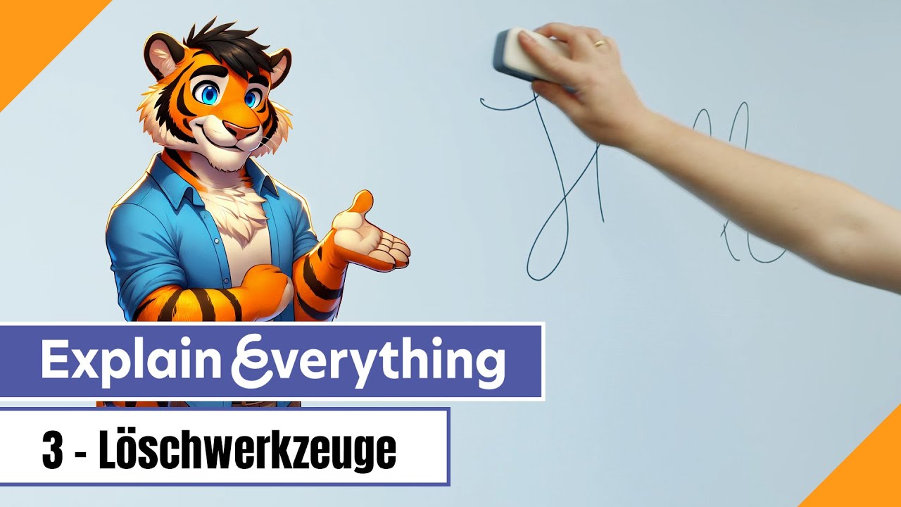 Explain Everything: Lektion 3 - Die L&ouml;schwerkzeuge