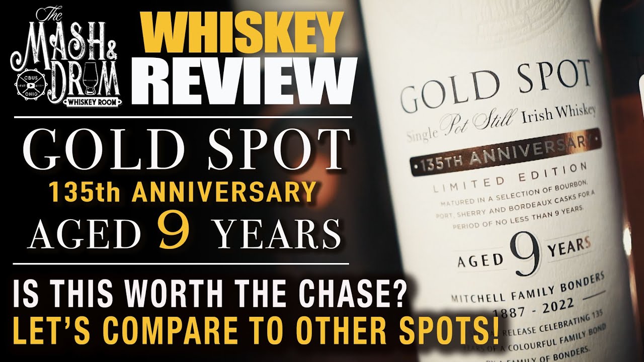 Gold Spot 9 Year Irish Whiskey Review! Compared to other Spots!