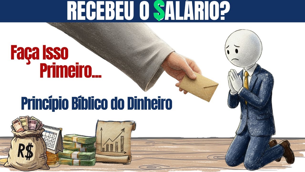 Bíblia alerta: Recebeu o Salário? Primeiro faça isso. Princípio Bíblico do Dinheiro [Zaque Explica]