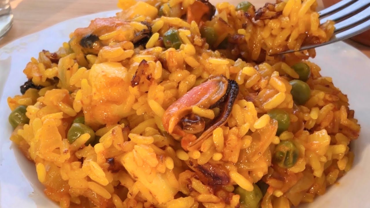 “Arroz con Mejillones y Poton (mas tierno que la sepia)🦑¡Fácil , sabroso y económico!”🌹