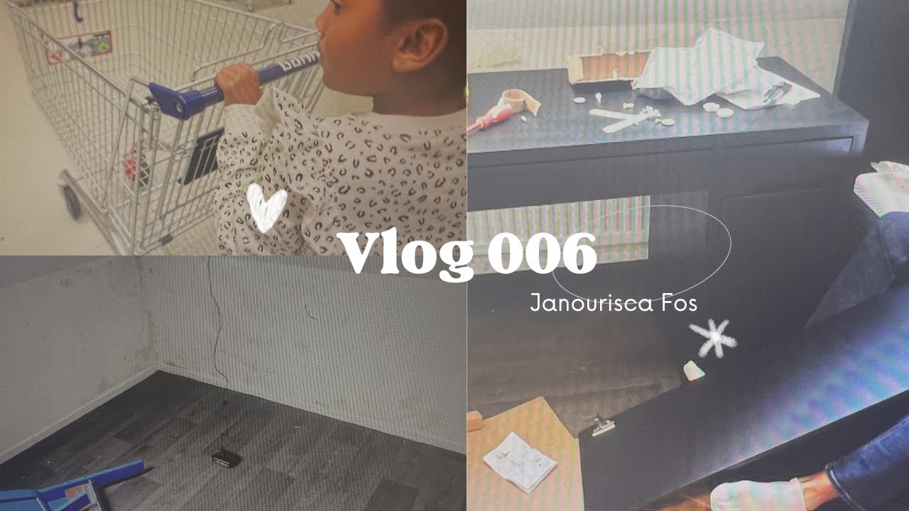 VLOG #006 NIEUWE SLAAPKAMER VOOR DE KINDEREN #DIY 💪🏾