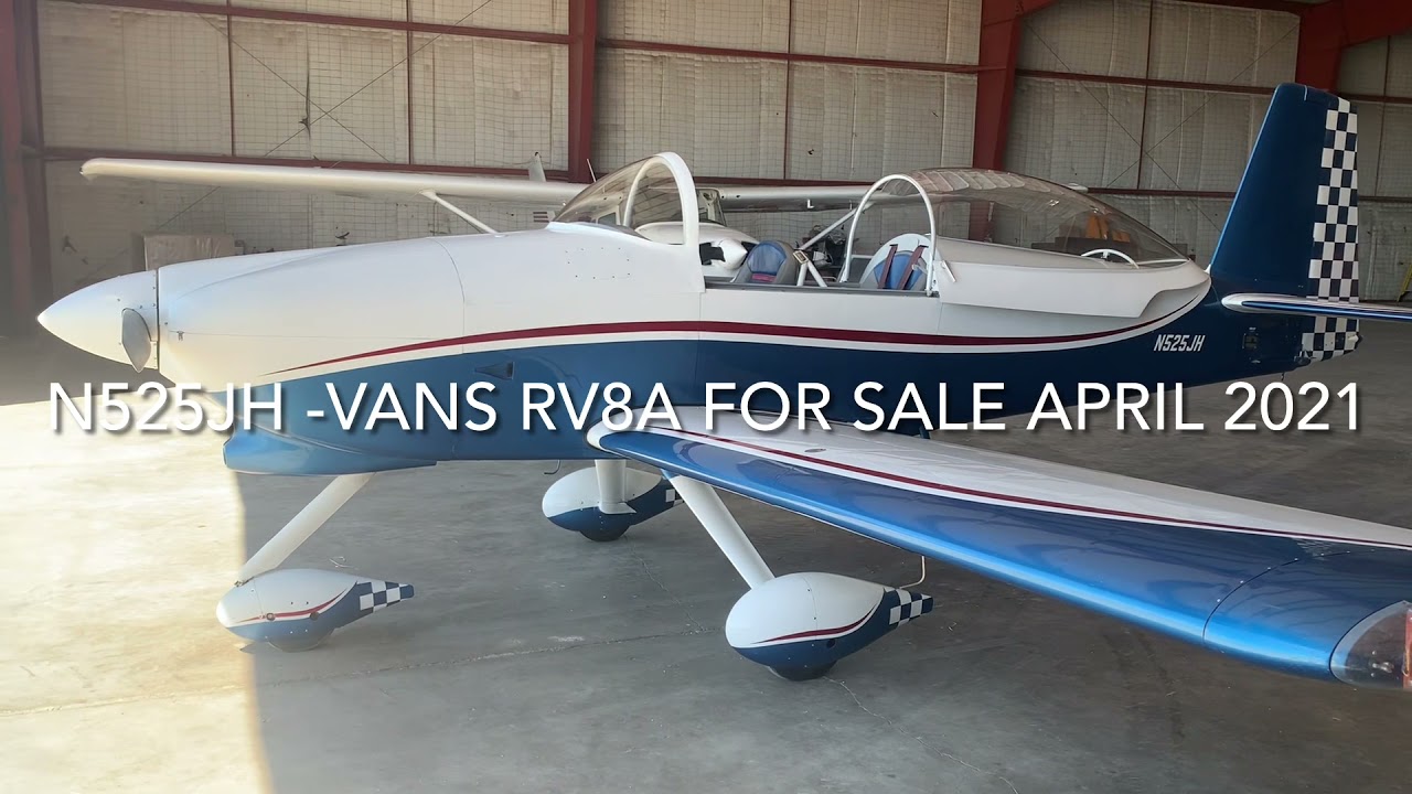 N525JH - Vans RV8A **SOLD**