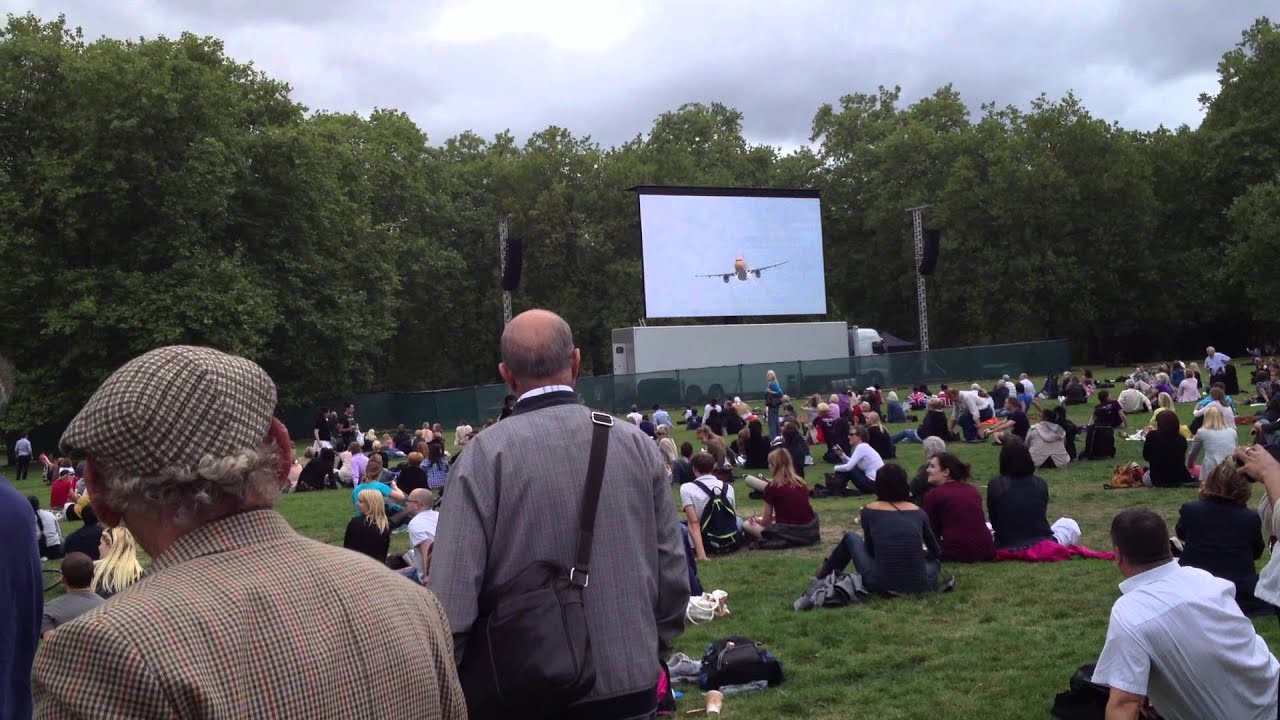 2012 London Olympics Parade - Firefly Fly Past