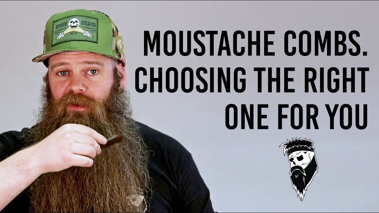 Moustache combs. Choosing the right one for you | Braw Beard (2020)