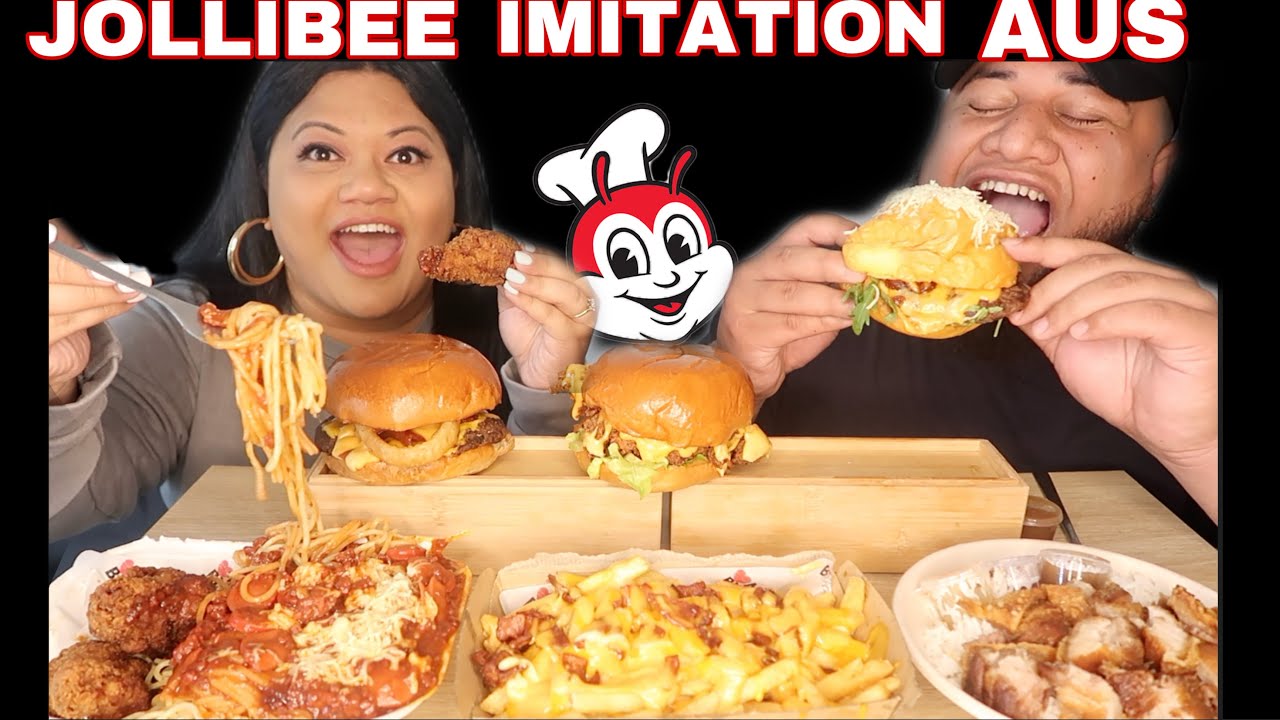 JOLLIBEE IMITATION MUKBANG & ANSWERING INSTAGRAM QUESTIONS