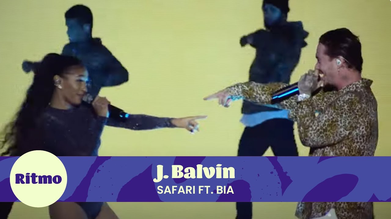 J. Balvin - Safari with BIA (Live)