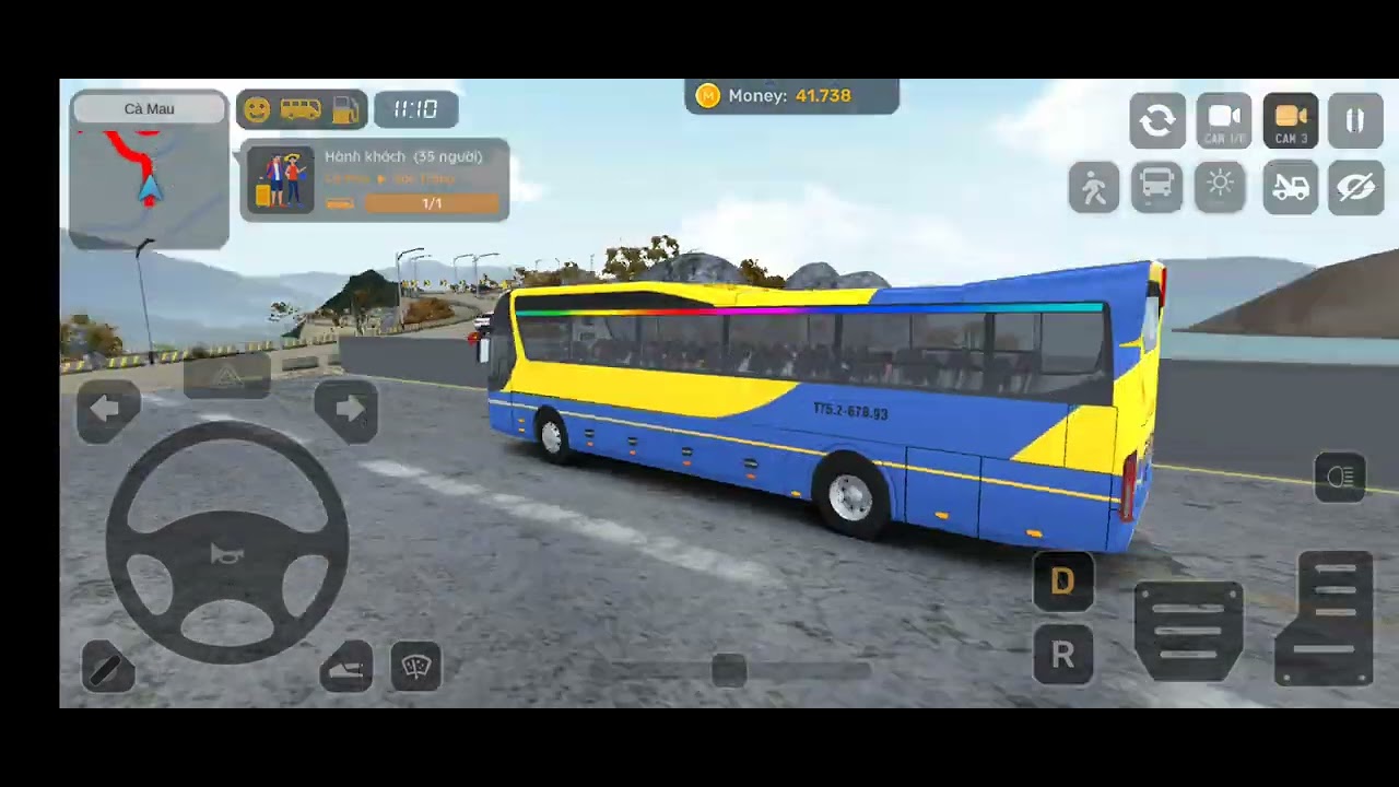 COACH BUS SIMULATOR VIETNAM TẬP 43# LÁI CON CHIẾN MÃ CHỞ KHÁCH 