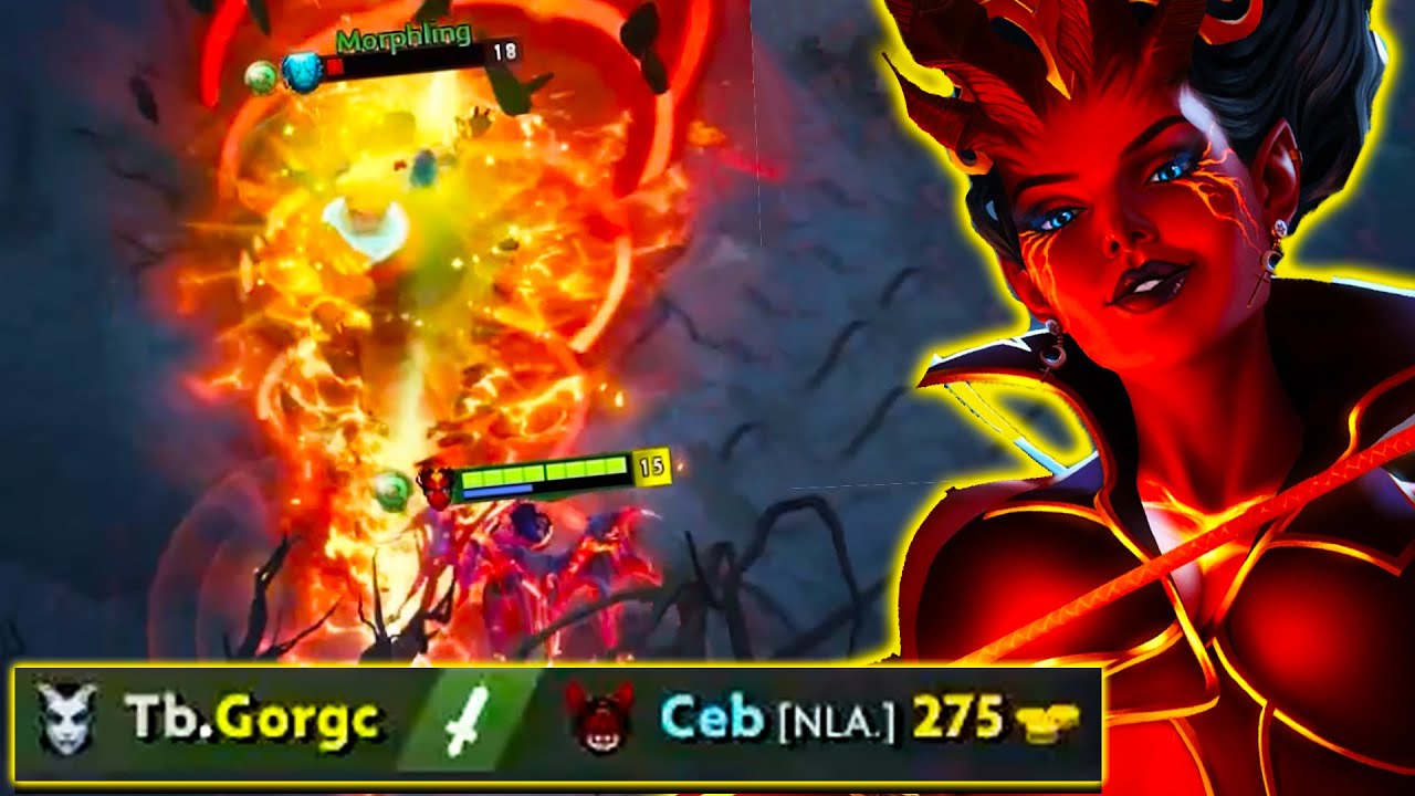 Offlane QoP is not a joke - Gorgc Queen of Pain vs Ceb