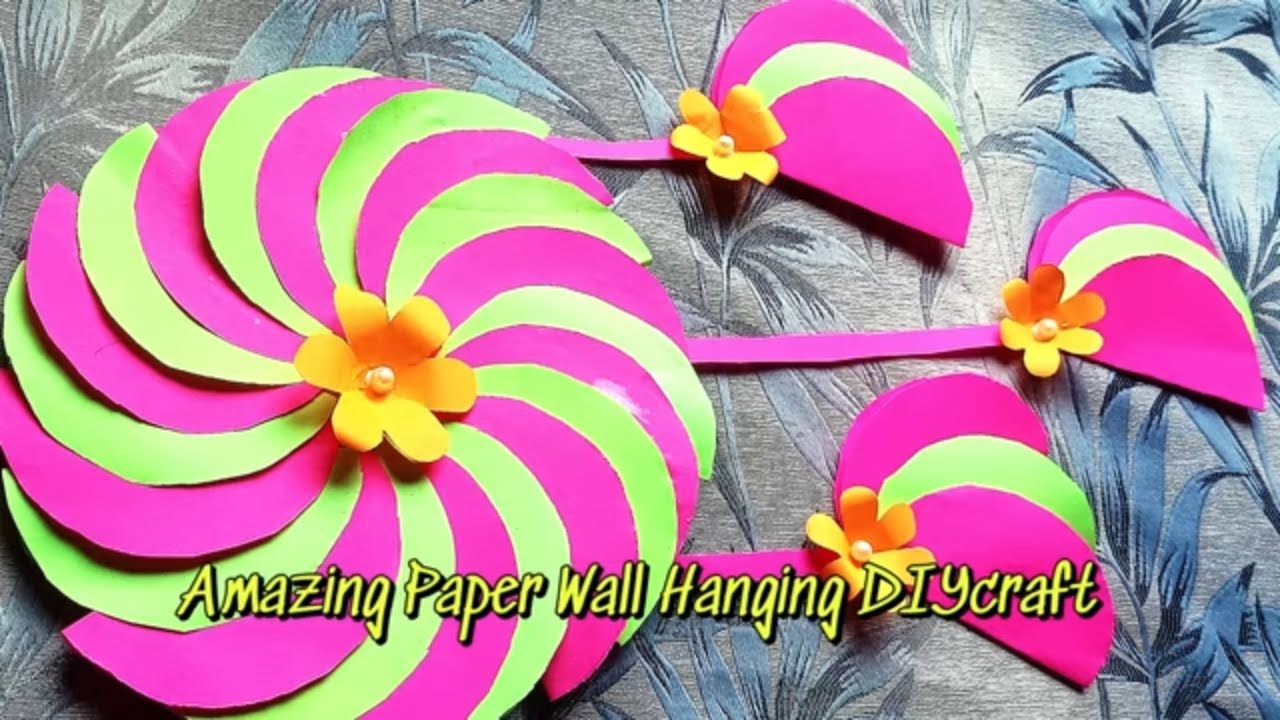 Amazing Paper Wall Hanging DIYcraft