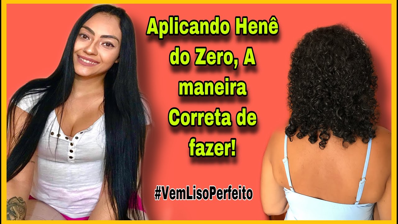 Aplicando Henê no Cabelo todo!