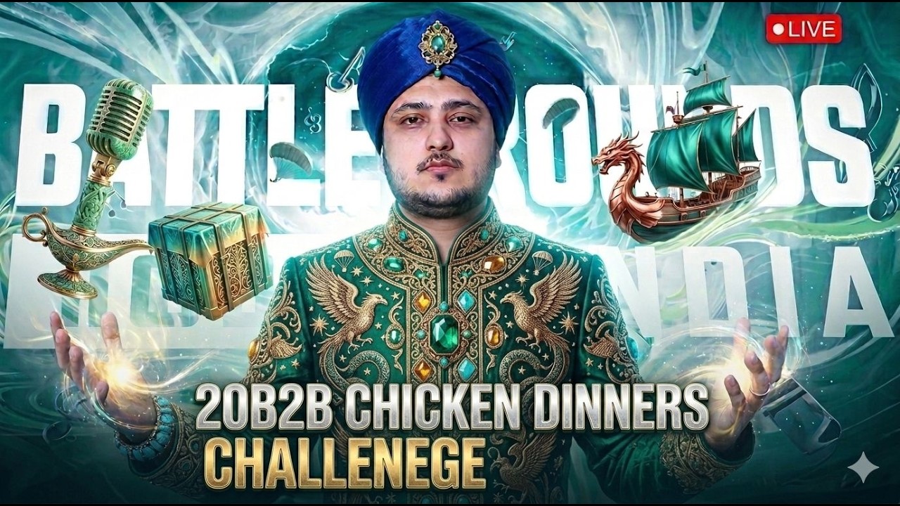 CHICKEN DINNERS STREAK BANAKE RAHENGE! BGMI LIVE!