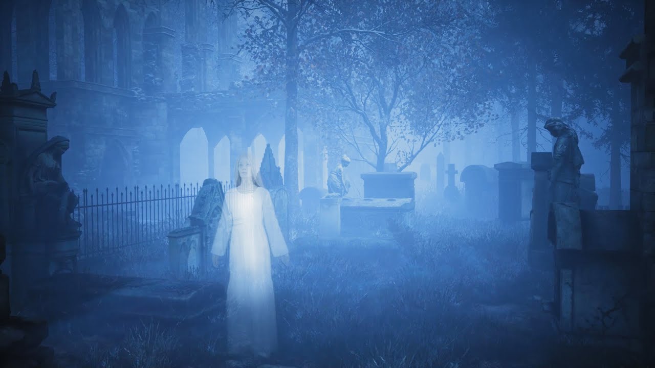 Poetry by the Victorian Ghost ASMR ✠ Relaxing Cemetery |#38