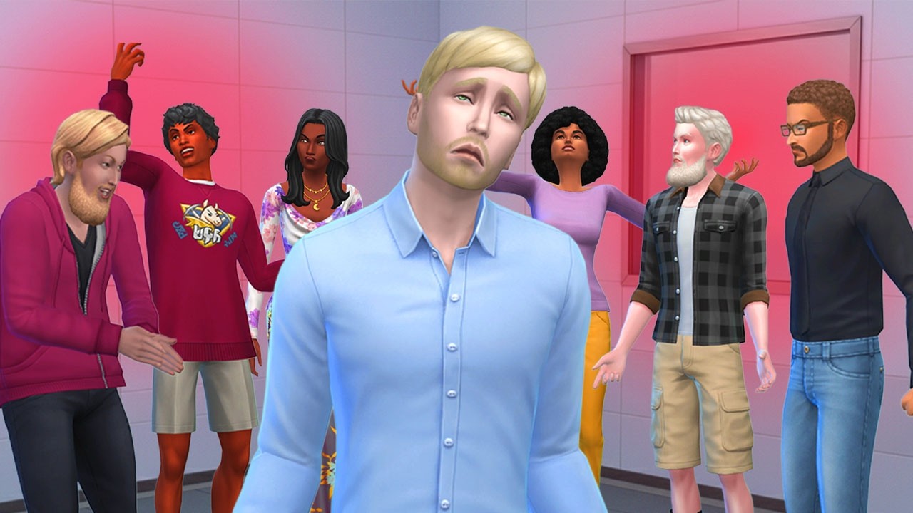 7 EVIL sims vs 1 GOOD
