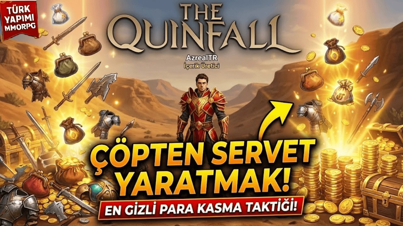 The Quinfall  GİZLİ Para Kasma Taktiği l 💸 (2000 vCoin Çekilişi)  SLOT KESEREK ZENGİN OLDUM!