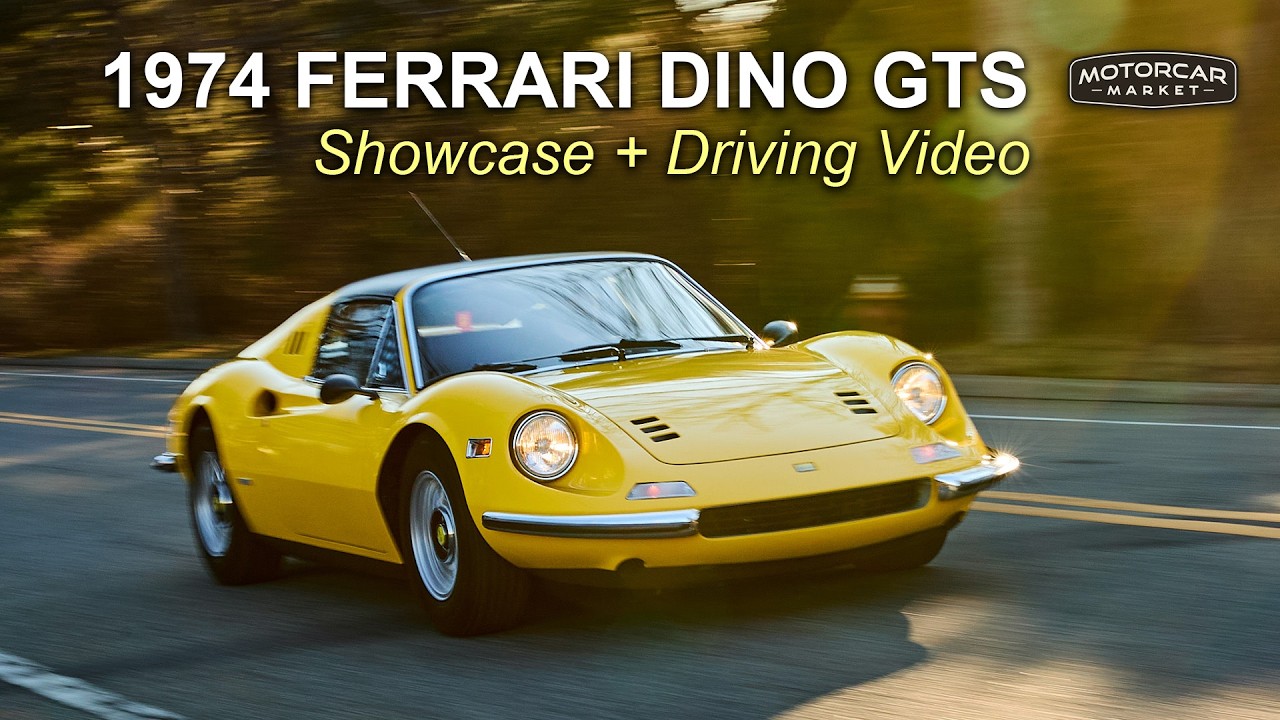 1974 Ferrari Dino GTS - Features & Driving
