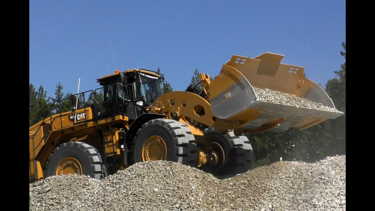 CAT 986K Working