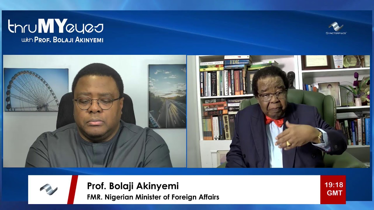 thruMYeyes with Prof. Bolaji Akinyemi - Session 260