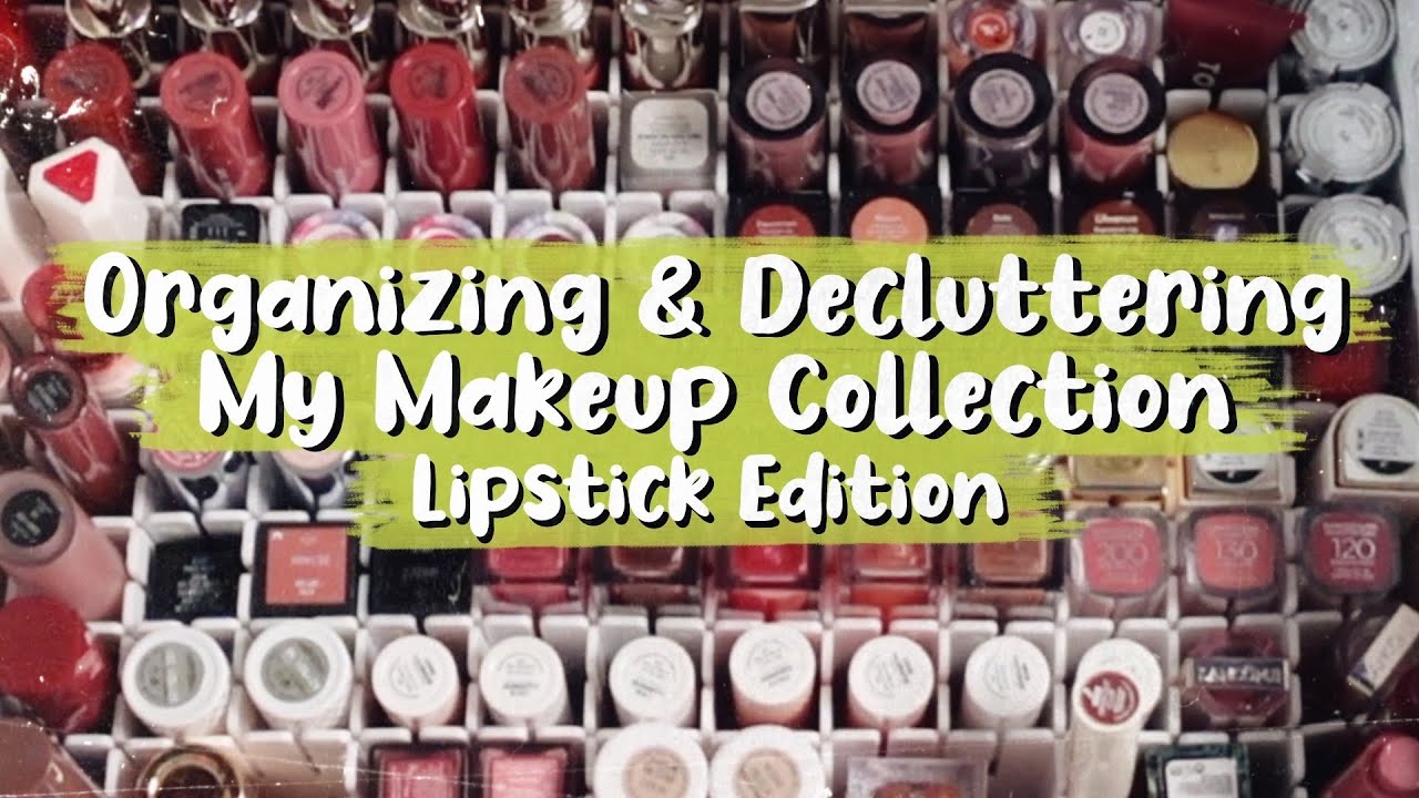 Organizing & Decluttering My Lipstick Collection! | Part 3 2025 | Julia Adams