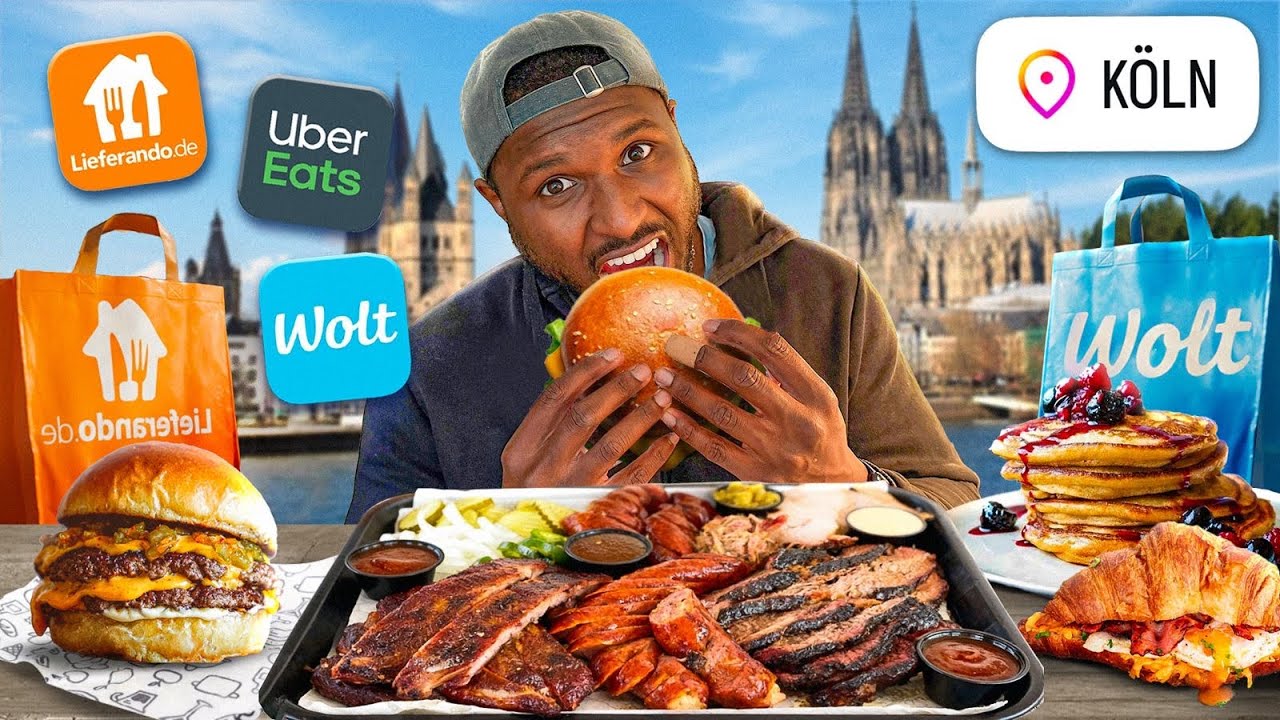 1 Tag lang nur Essen bestellen in K&ouml;ln 😍