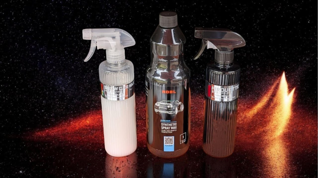 3 Sprühversiegelungen im Vergleich - ADBL Synthetic Spray Wax VS Fireball Pirouette & Duke Graphene