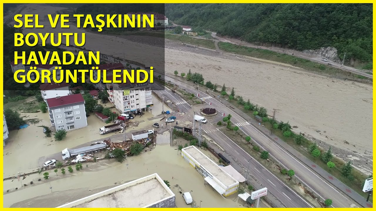 Batı Karadeniz'i Sel Vurdu! Sinop'ta Afetin Boyutu Gün Ağarınca Ortaya Çıktı