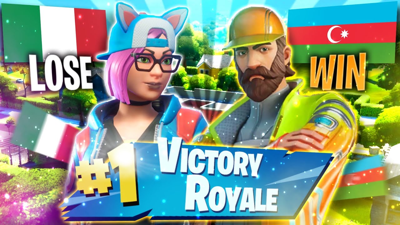 TROVO UN FAN NELLE DUO MA POI VINCO CON UNO SCONOSCIUTO SU FORTNITE !!