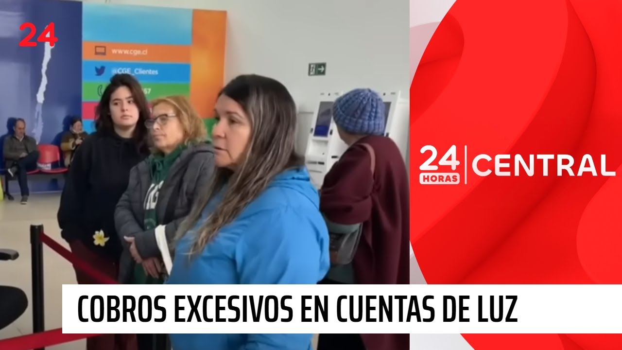 Clientes denuncian cobros excesivos en cuentas de la luz | 24 Horas TVN Chile