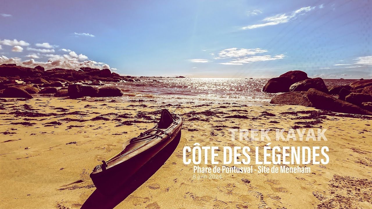 Bretagne| La Côte des Légendes en kayak | #kayak #seakayaking #bretagne #asmr
