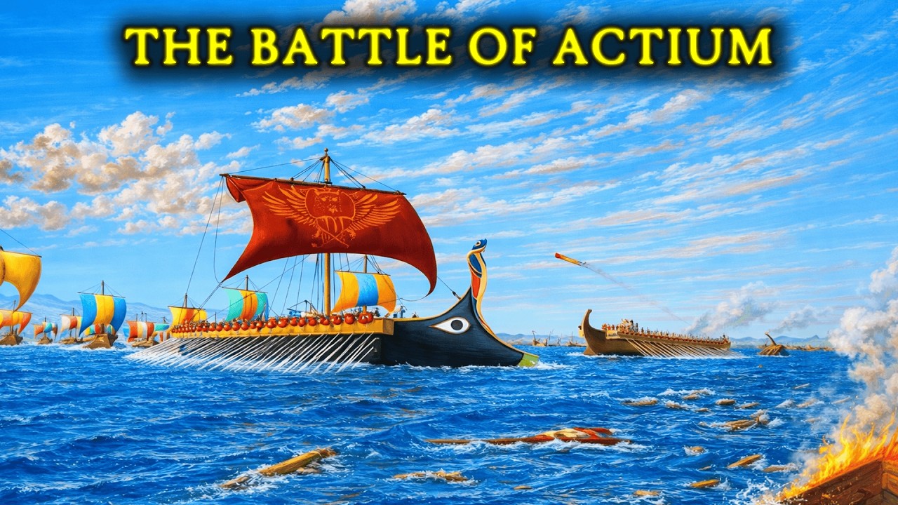The Battle of Actium: The Naval Clash That Changed Rome Forever II History Documentary